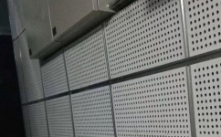 学术报告厅声学设计选用墙面穿孔吸音板